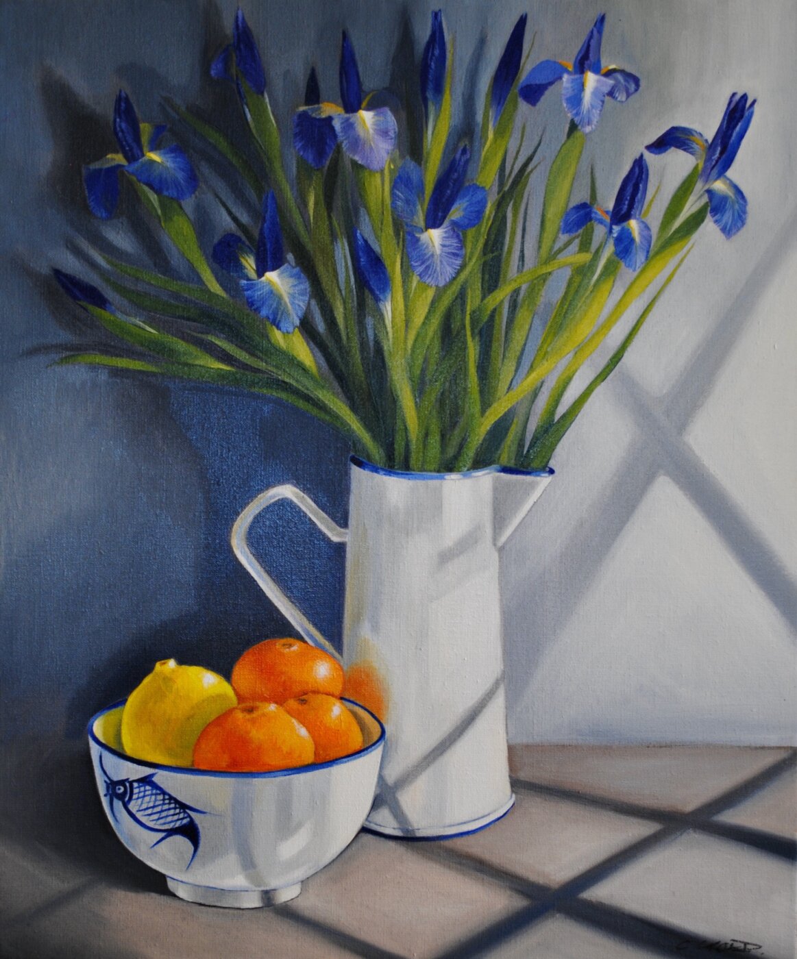 A-2024-Carol-Forbes-Croad-Blue-Iris-Still-Life