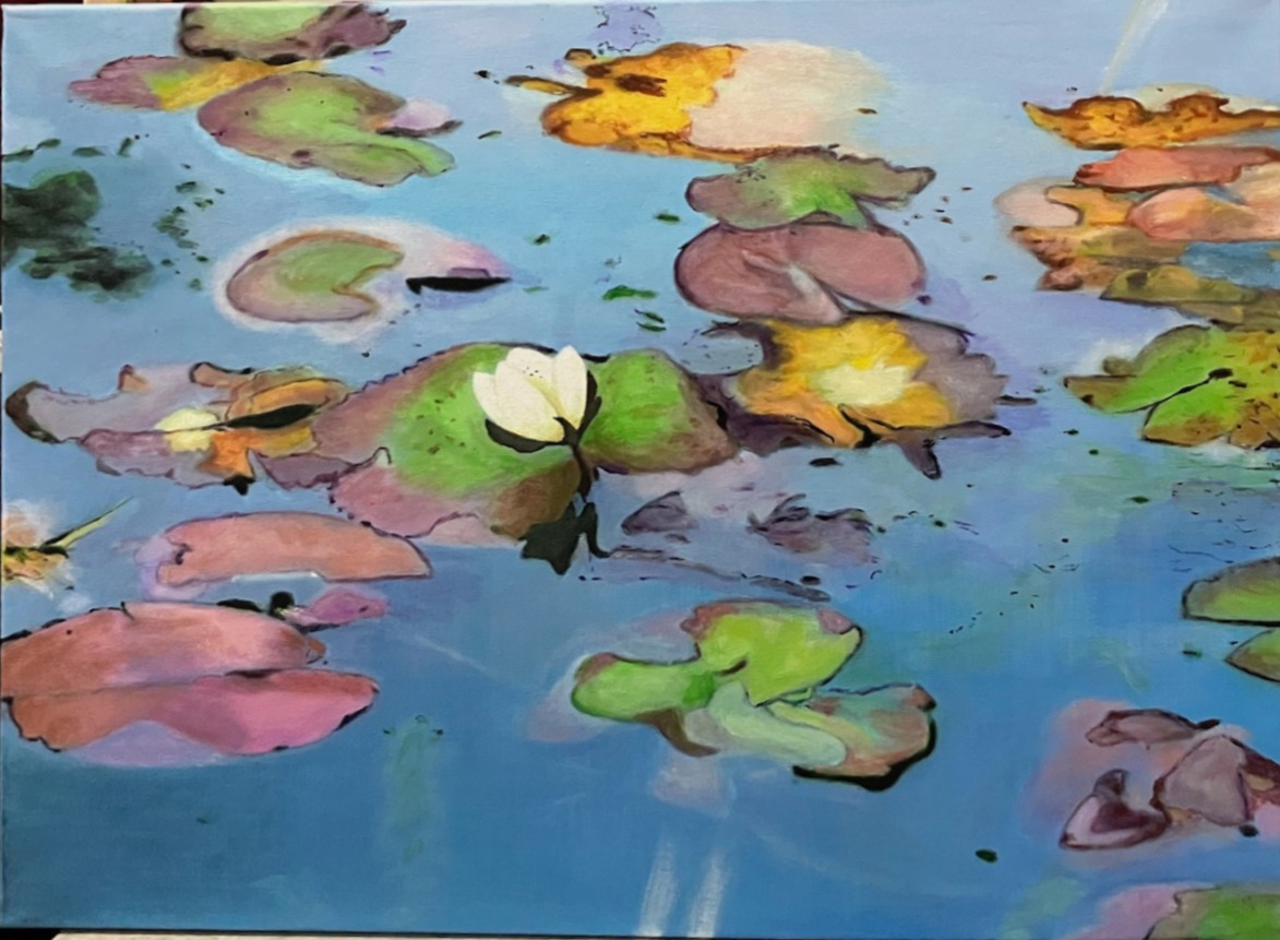 A-2025-Christine-Rimell-monets-lilly-2024