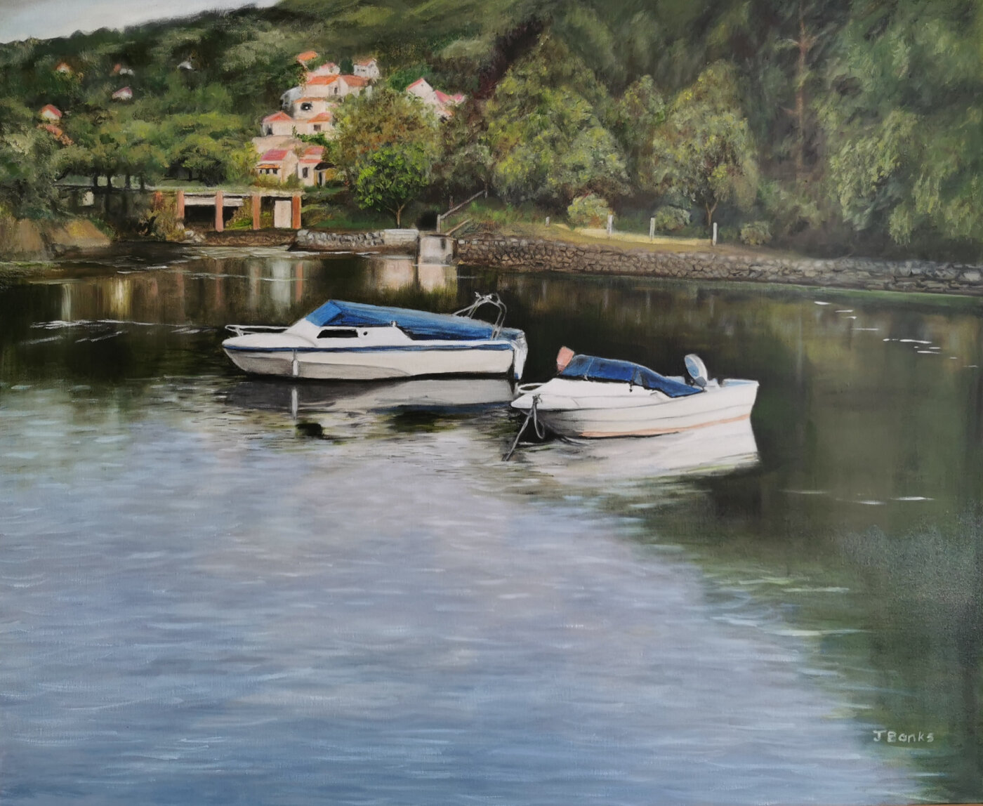 A-2025-Judith-Banks-The-Sleepy-Village-Pontevedra-Spain
