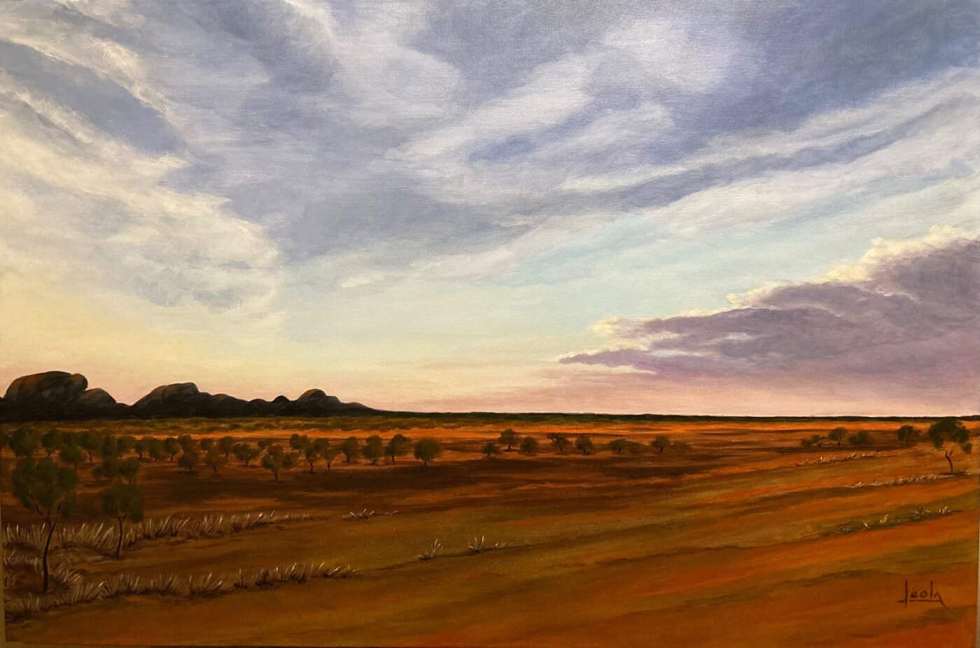 A-2025-Leola-Lewis-Daybreak-at-Kata-Tjuta