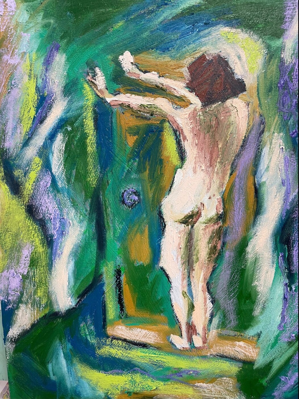 A-2025-Mel-Hayton-INSPIRED-BY-AMELIA-MERRITTS-PAINTING-LOVE-LOCKED-OUT