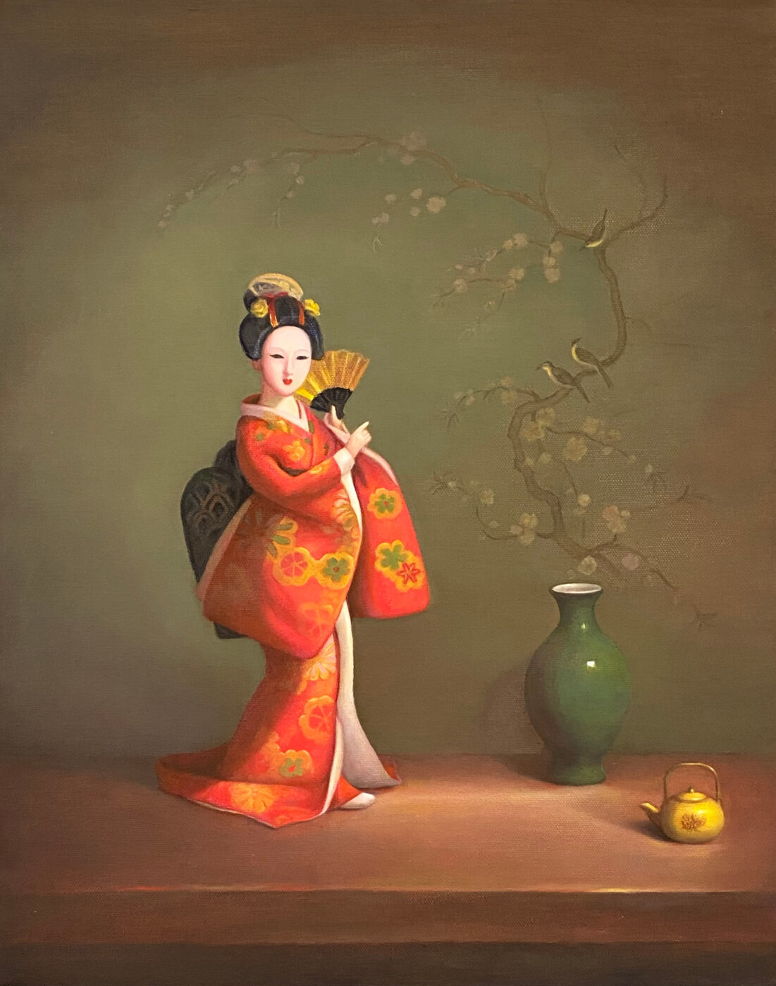 A-2026-Christine-Parry-Geisha-waving-Fan