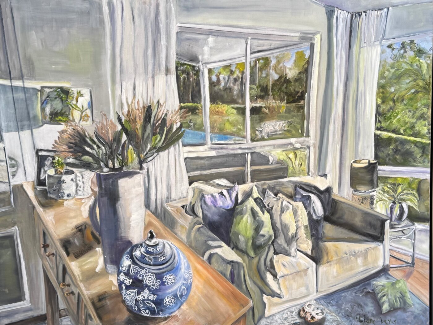 A-2026-Michelle-Lester-Golden-afternoon-reverie