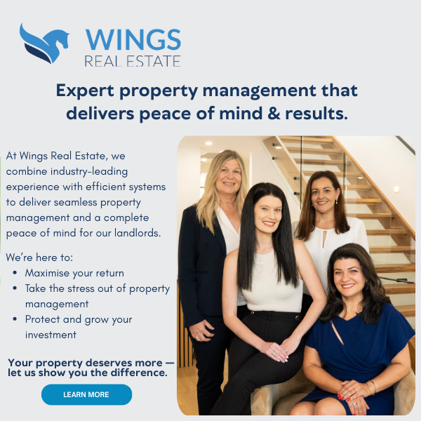 Wings Real Estate ad